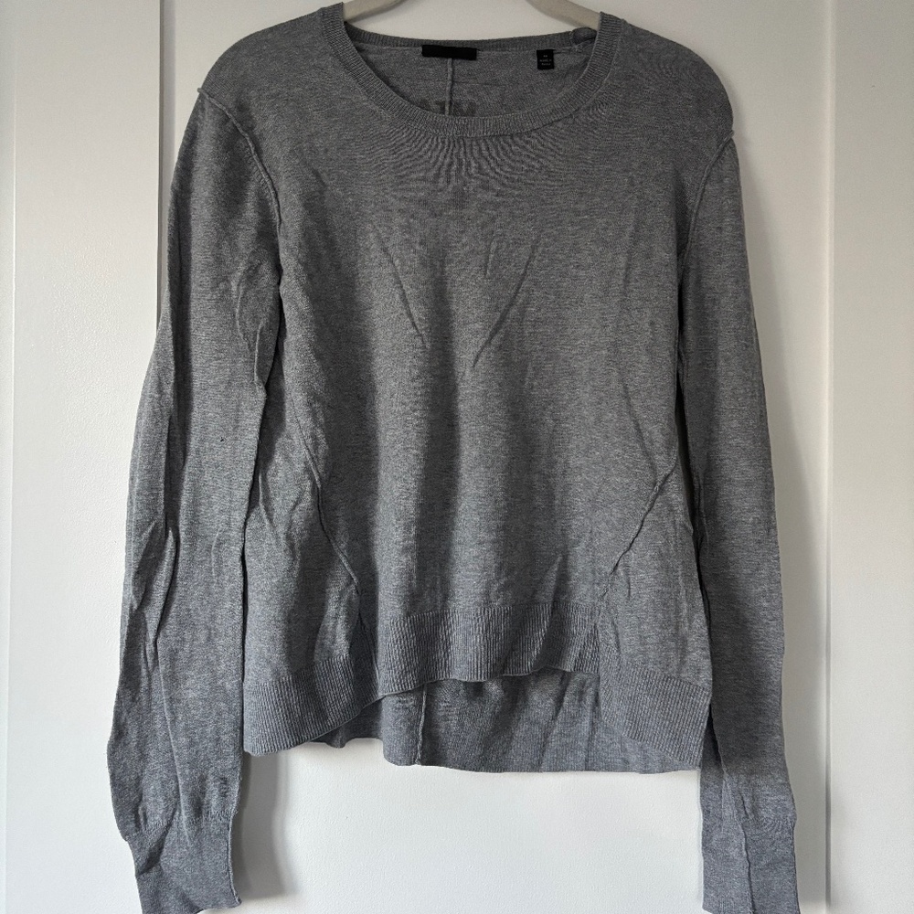 ATM Gray Long Sleeve Top - M